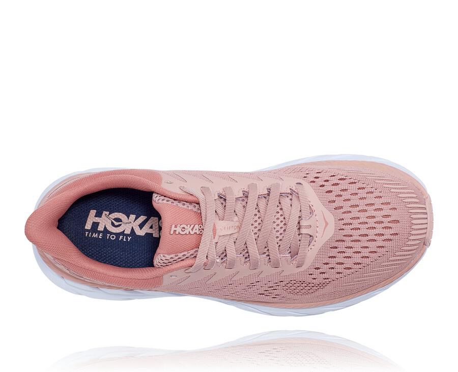 Chaussure Running Hoka One One Clifton 7 Femme - Rose - OBP-074213